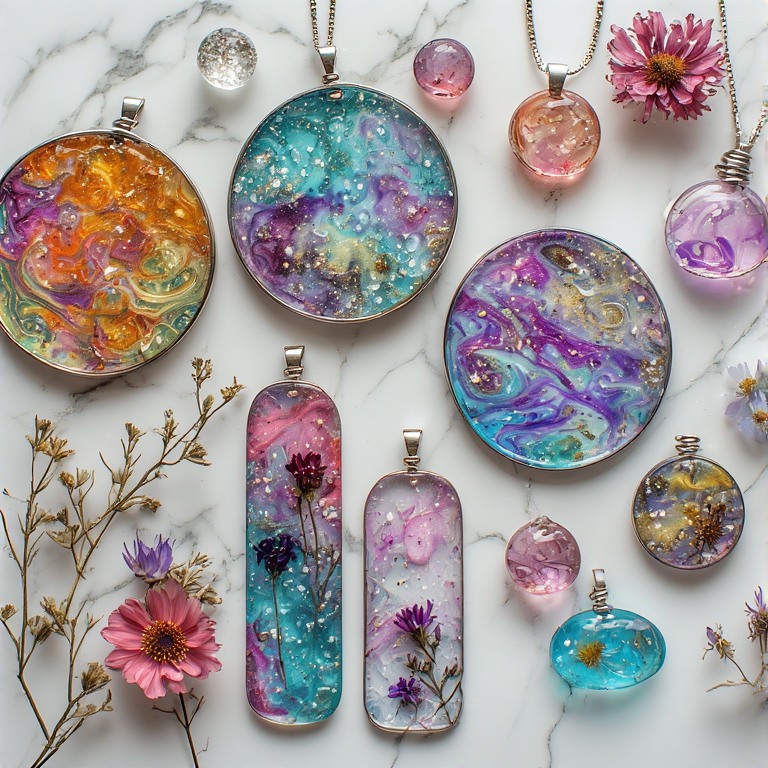 resin jewelery