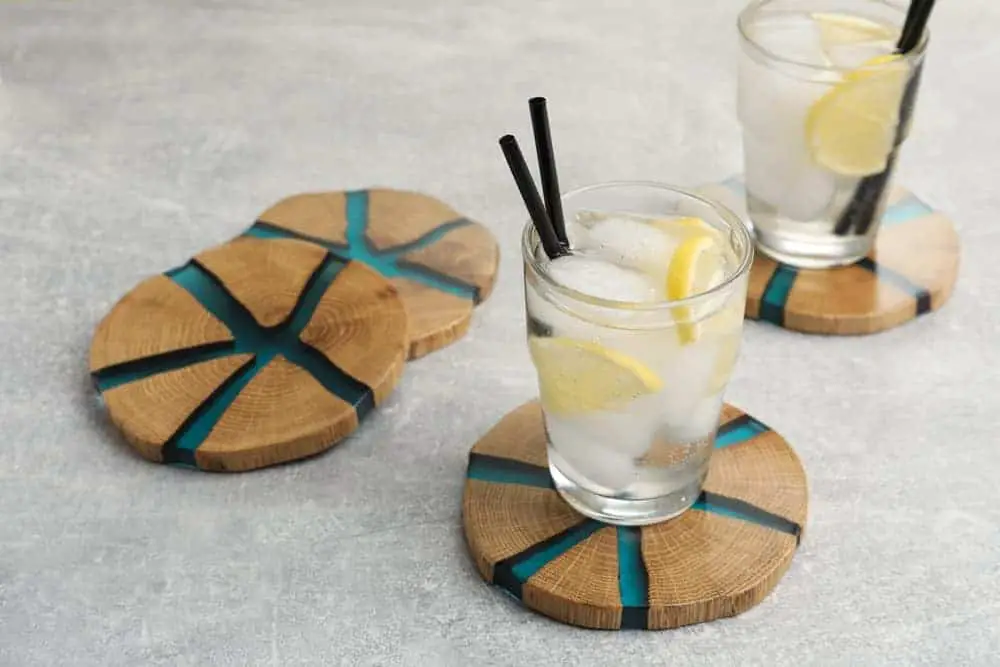 how to make epoxy resin coasters