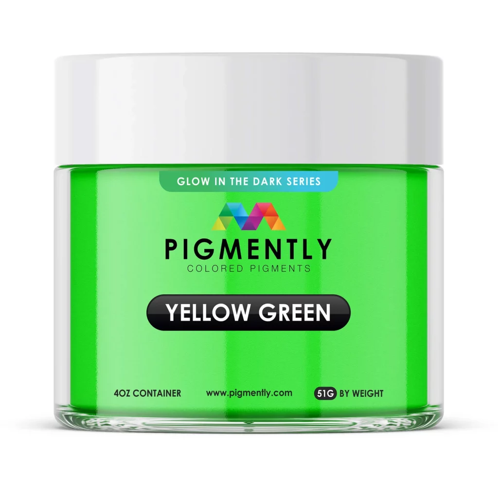 Glow YellowGreen epoxy mica powder 1728x