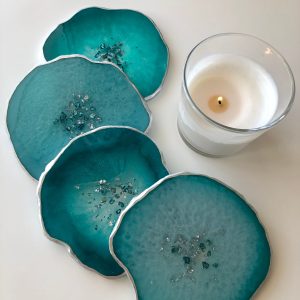 How to Stop Cups Sticking to Epoxy Resin Coasters